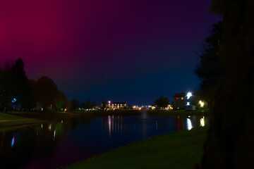 Northern Lights in Des Moines, Iowa