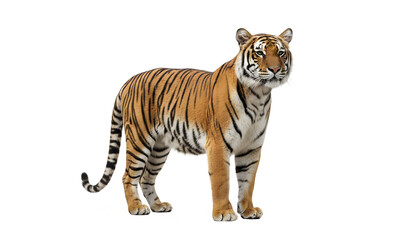 Obraz premium tiger isolated on transparent background