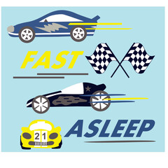  fast sports cars print