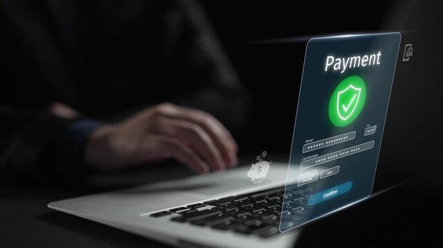 Secure online payment, safe e-commerce transactions, digital payment solutions, online financial security, and electronic payment systems ensuring smooth business continuity. Muxer