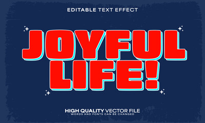 Retro hippie text effect, editable text effect and vintage 3d font style bold shadow psychedelic poster design