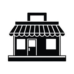 Roadside Convenience Store Icon