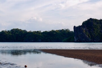 lake in the mountains