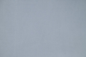 Seamless light grey mesh fabric texture background macro shot