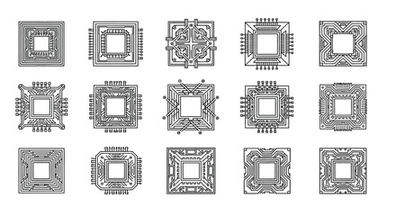 Collection of integrated circuit layouts