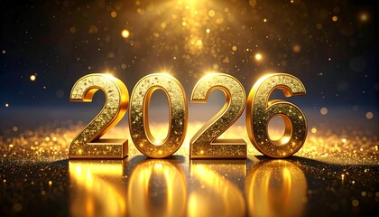 Festive New Year and Christmas holiday greeting card with stars and decorations