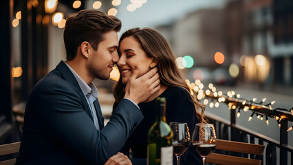 Couple bonding Valentine's day 2026 2027 download romantic kiss intimate