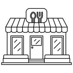 restaurant illustration 