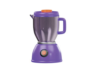 Electronic blender machine icon 3d 