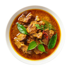 Mutton Curry, transparent isolated on with white background(2)