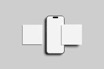 Instagram Post Blank Mockup template