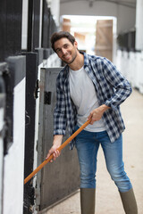 agriculture industry farming people and animal husbandry concept