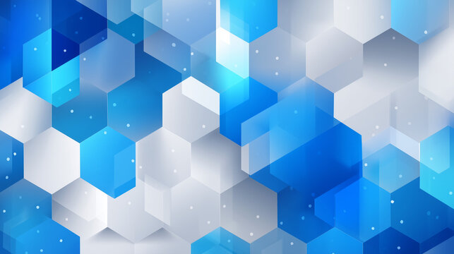 abstract blue background with squares