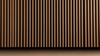 A repetitive pattern of dark brown vertical lines against a black background