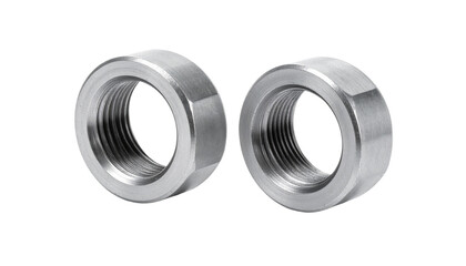 Metal clevis industrial equipment part isolated on solid white background3