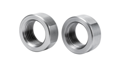 Metal clevis industrial equipment part isolated on solid white background3