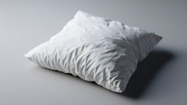 pillow in comfort a single inviting pillow offers a sense of rest and relaxation providing a comfortable retreat with its soft inviting texture 