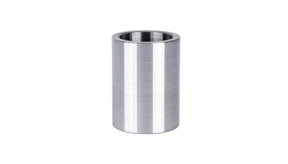 Metal cylinder sleeve liner for machinery engine component automotive industry isolated on solid white background2