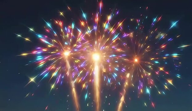 new year fireworks background, fireworks celebration video, new year eve fireworks, festive fireworks background, 4k fireworks video, holiday celebration background, colorful fireworks night sky, new 