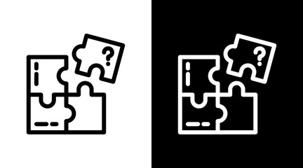 Puzzle Icon For Design Elements