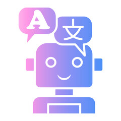 robot Gradient icon
