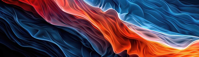 Obraz premium Abstract digital fractal art for large-scale prints