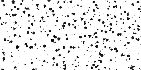 A grunge illustration of black ink splats and liquid paint splashe, creating a textured vector pattern on a white background for an artistic wallpaper design