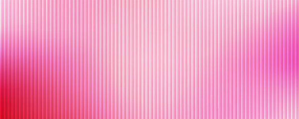 A vertical ribbed texture with a gradient from hot pink on the left, becoming lighter pink towards the center and fading to white on the far left.