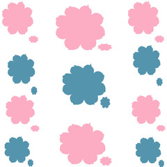 Whimsical daisies feel perfect for summer dresses and resort wear. used in Clothes and Fashion creation