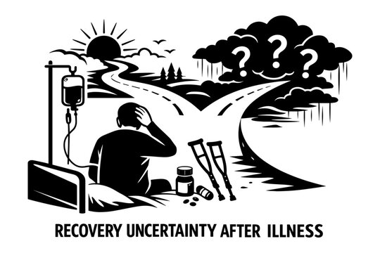 Patient faces uncertain recovery path after illness, contemplating future options