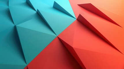 Abstract geometric background for presentations