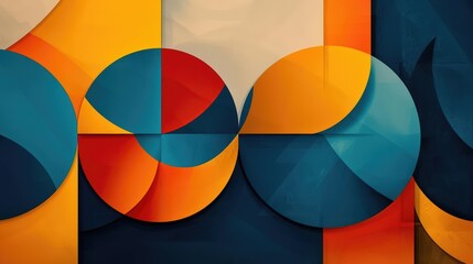 Abstract geometric pattern for book cover design