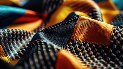 Abstract geometric pattern for activewear design