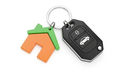 Car Keys and New Home Charm Gleam Brightly