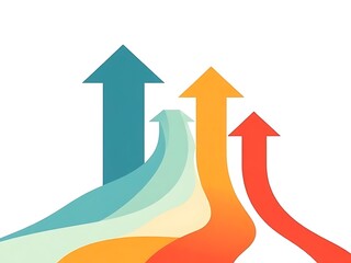 red and yellow arrows