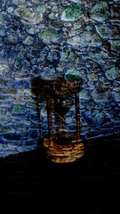 wull flowing into the water