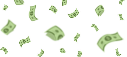 Falling dollar money