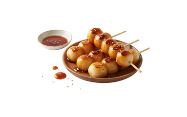 Mitarashi dango, a type of Japanese sweet
