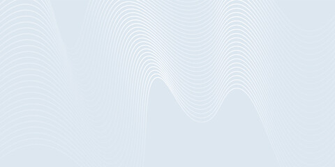 Abstract wave lines on white background whit doted. Smooth dynamic template design.  art good modern nice subtle