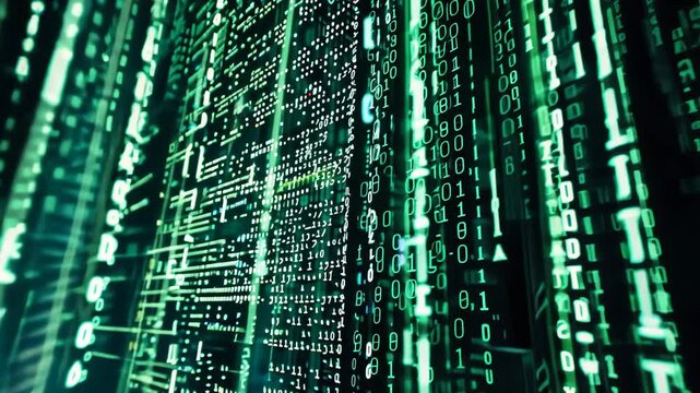 selective focus on sql injection attack on screen