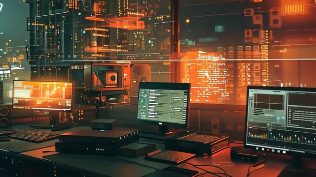 selective focus on computer showing compromised application installer