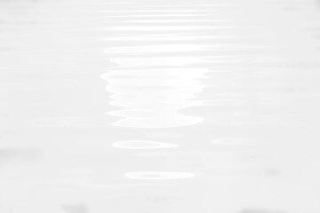 A white and gray image of water ripples.