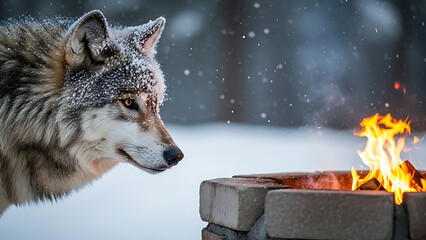Midnight at the Frozen Camp