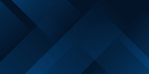 Obraz premium Abstract background gradient dark navy blue banner simple abstract