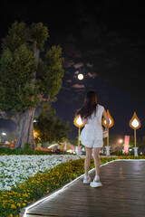 little girl on the street