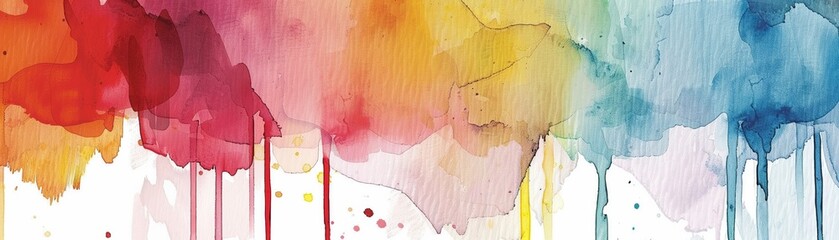 Brand logo design process cute watercolor business