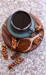 Luwak coffee beans are a rare and expensive delicacy