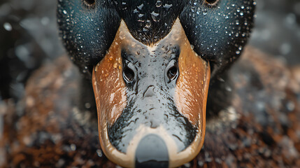 close up of a bird of prey
