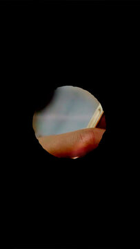 Vertical Film Burn Transition 3
