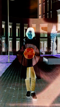 Vertical Film Burn Transition 1